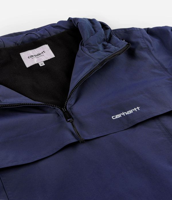 Carhartt WIP Windbreaker Pullover Supplex Chaqueta (air force blue white)