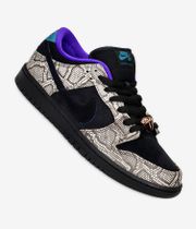 Nike SB Dunk Low Pro Zapatilla (string black bright spruce fierc)