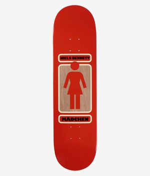 Girl Bennett 93 Til 8.125" Skateboard Deck (red)