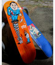 Polar Boserio Surprise 8.625" Skateboard Deck (multi)
