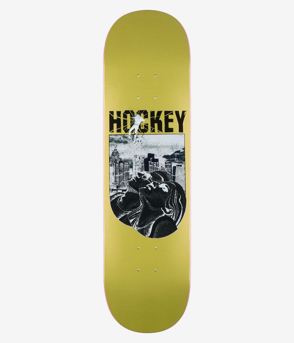 HOCKEY Allen Look Up 8.38" Skateboard Deck (yellow)