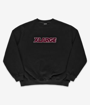 XLarge x Crenshaw Skate Club Chenille Standard Logo Sweatshirt (black)