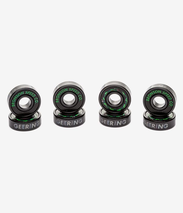 Bronson Speed Co. Geering Pro G3 Bearings (black green)