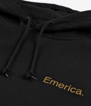 Emerica Lockup Hoodie (black gold)