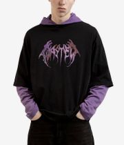 Wasted Paris Slug Age Hoodie (faded black purple)