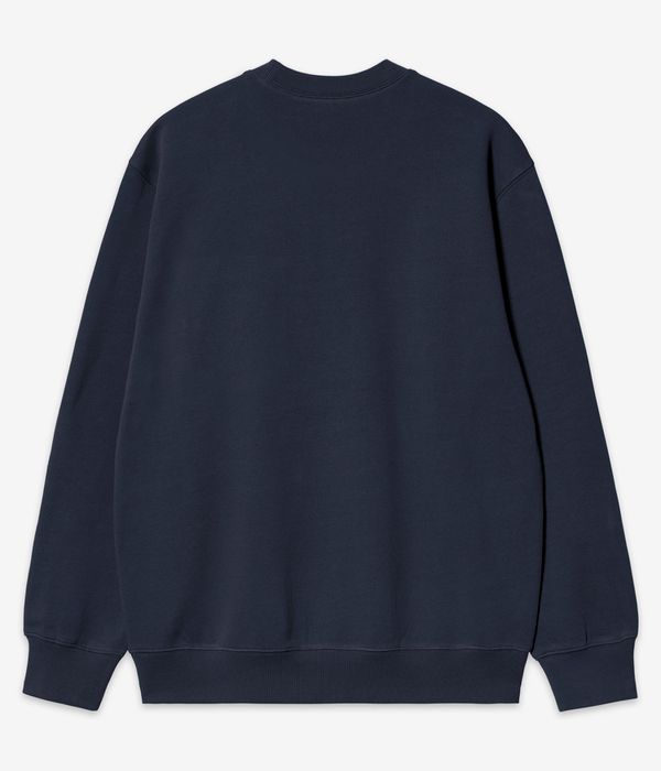 Carhartt WIP Basic Sweatshirt (deep night gentle green)