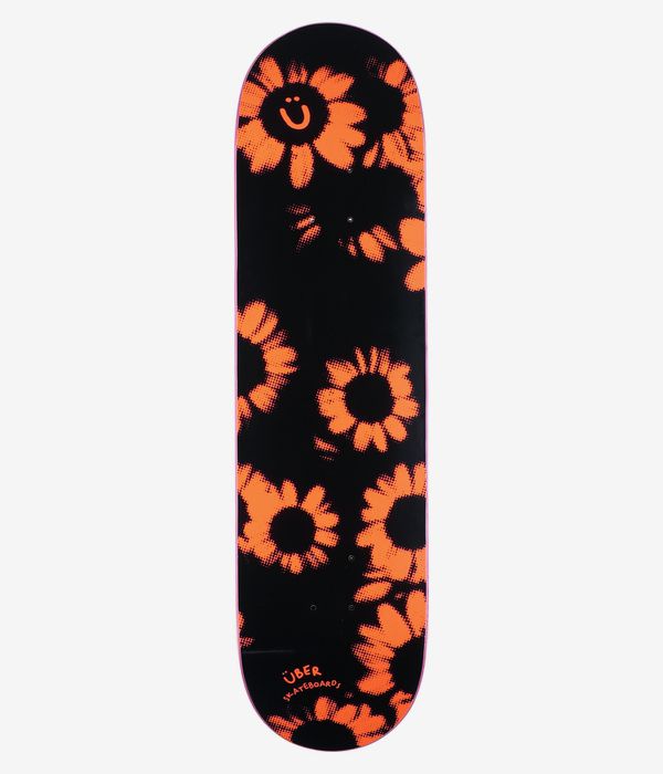 Über Blossoms 8.25" Skateboard Deck (black)