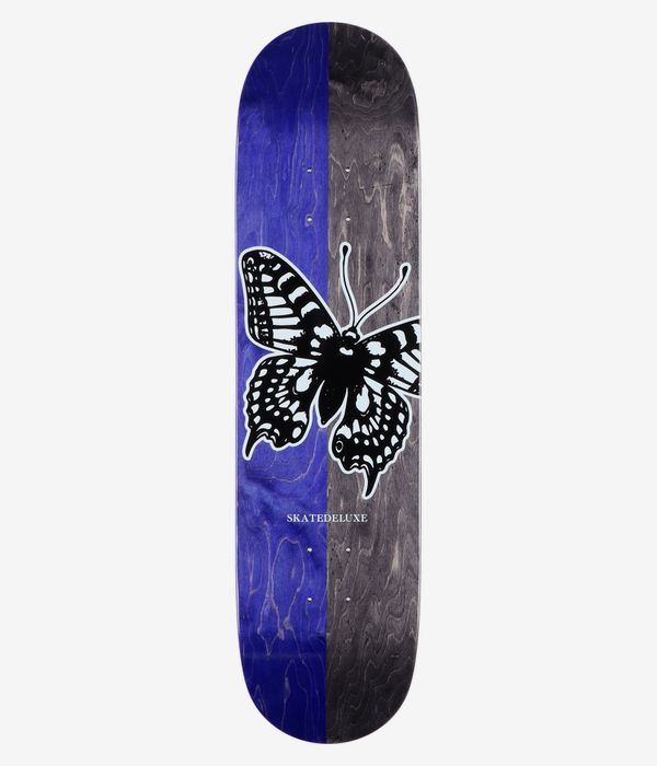 skatedeluxe Butterfly 8" Skateboard Deck (purple black)