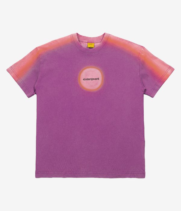 Carpet Company Sunburst Camiseta (charcoal pink)
