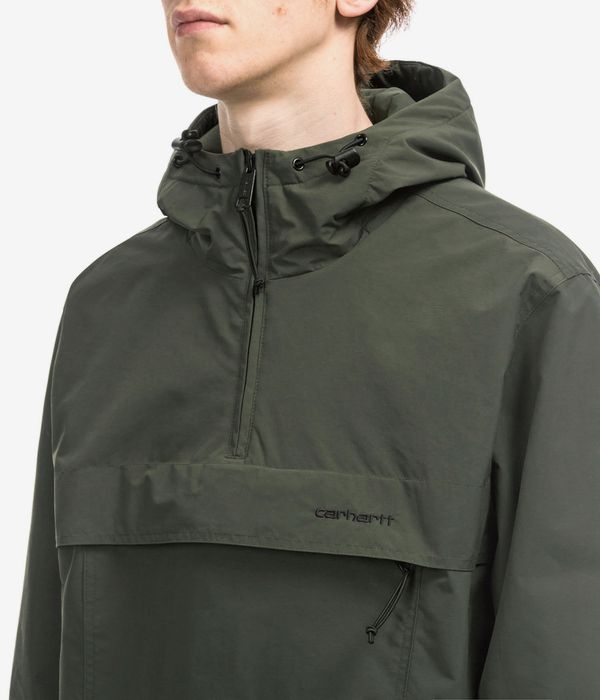 Carhartt WIP Windbreaker Pullover Supplex Jacket (cypress black)