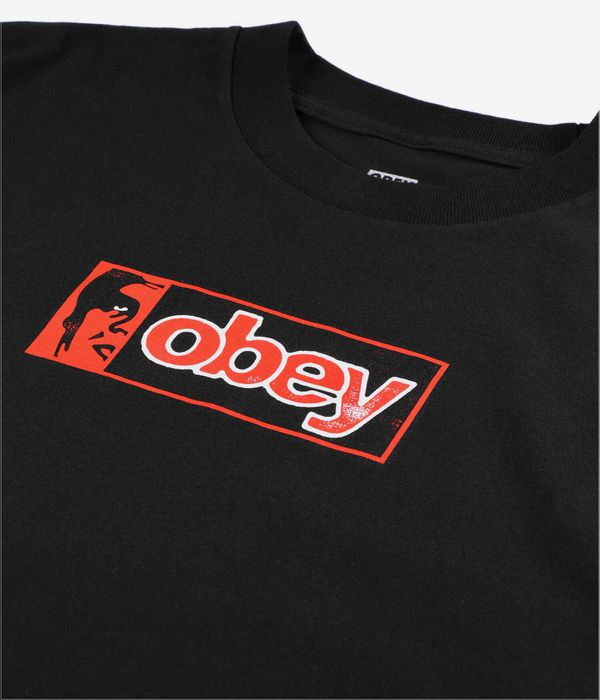 Obey Half Icon T-shirt (black)