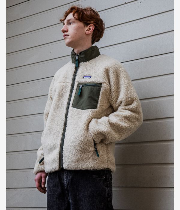 Patagonia Classic Retro-X Giacca (dark natural basin green)