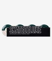 skatedeluxe Athletic Series Rouedas (white) 53mm 100A Pack de 4