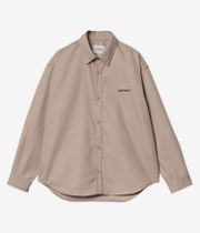 Carhartt WIP Module Script Arlington Shirt (leather black rigid)