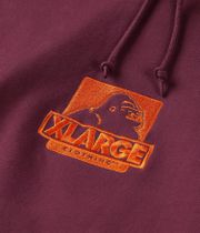 XLarge OG Logo Hoodie (burgundy)
