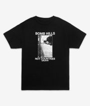 GX1000 Bomb Hills Not Countries Camiseta (black white)