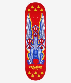 Creature Jhanka Snakes 8.375" Skateboard Deck (red)