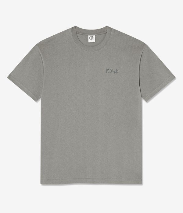 Polar Contrast Stroke Logo T-Shirt (grey)