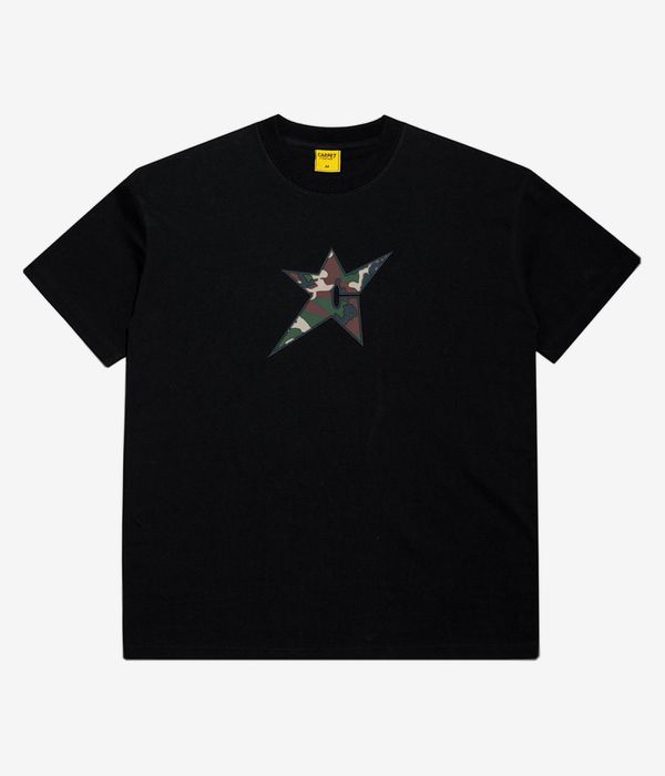 Carpet Company C-Star Camo Logo T-Shirt (black)