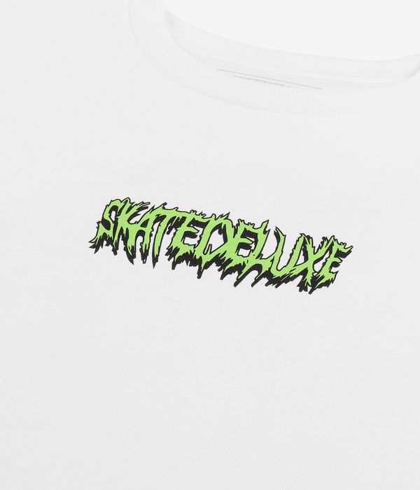 skatedeluxe Slimy Frog Organic T-Shirt (white)