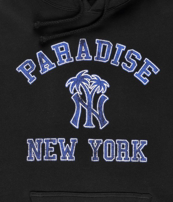 Paradise NYC NY Palm Logo Bluzy z Kapturem (black)