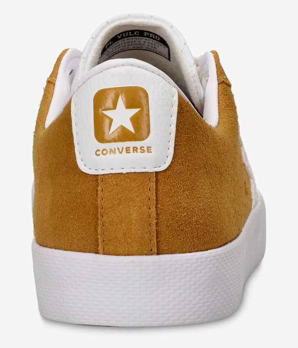 Converse CONS PL Vulc Pro Ox Suede Shoes (golden sundial white white)