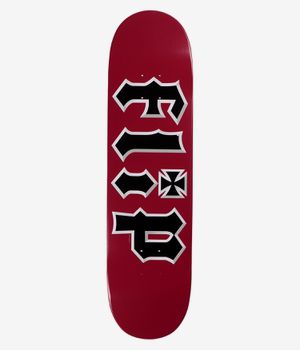 Flip Metal Head 8" Skateboard Deck (red)