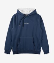 Anuell Tenor Organic sweat à capuche (navy cream contrast)