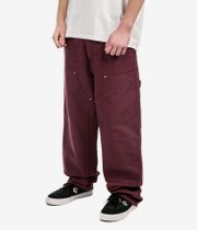 Carhartt WIP Double Knee Pant Organic Dearborn Pants (malbec aged canvas)