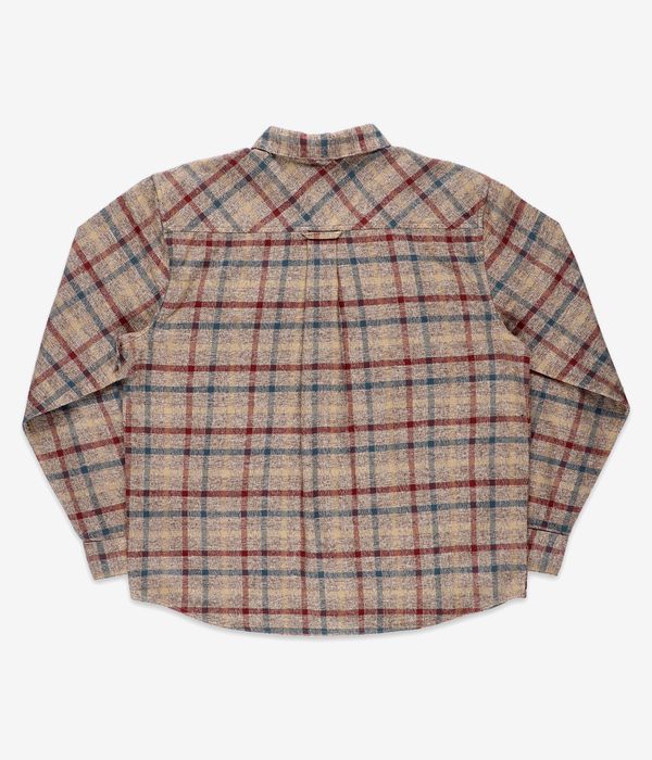 RVCA Hughes Flannel Shirt (bombay brown)