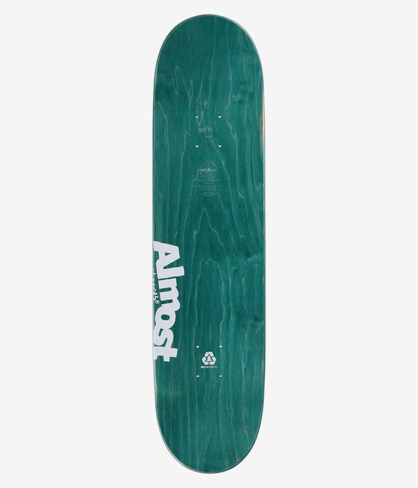 Almost Geronzi Black Blur Impact 8" Skateboard Deck (multi)
