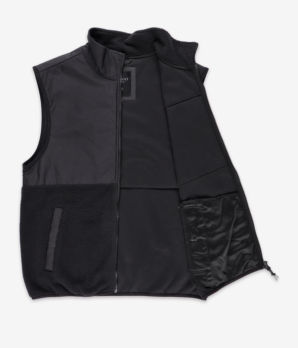 Iriedaily Auf Deck Fleece Vest (uni black)