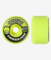 Spitfire Formula Four Conical Full Wheels (neon yellow) 58 mm 99A 4 Pack