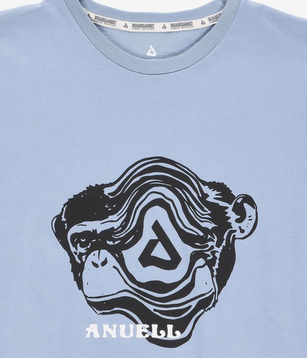 Anuell Aper Organic Camiseta (light blue)