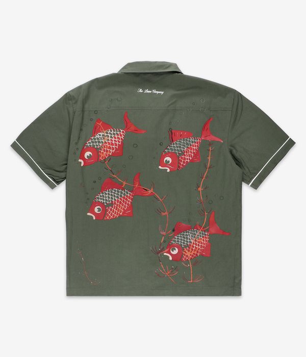 The Loose Company Fish Shirt (green red)