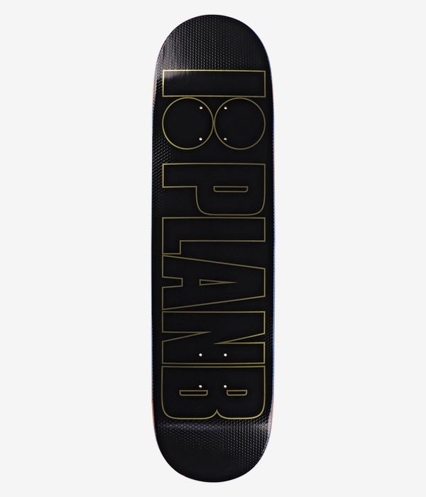 Plan B Impulse 8.25" Skateboard Deck (black)