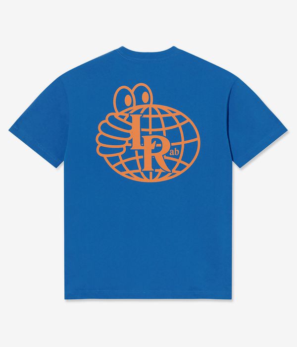 Last Resort AB Atlas Monogram T-Shirt (royal blue sunset orange)