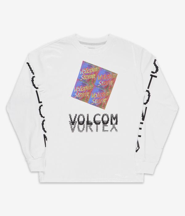 Volcom Fergadelic Maglia a maniche lunghe (white)