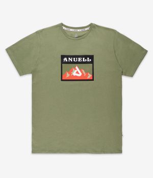 Anuell Crater Mons Organic T-Shirt (olive)