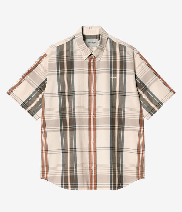 Carhartt WIP Roslin Dobby Shirt (check natural wax)