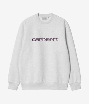 Carhartt WIP Basic Sweatshirt (ash heather cozy purple)