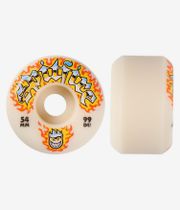 Spitfire Formula Four Chrome VNM Conical Full Wheels (natural) 54 mm 99A 4 Pack