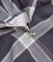 Yardsale Crib Checked Zip-Hoodie (blue)
