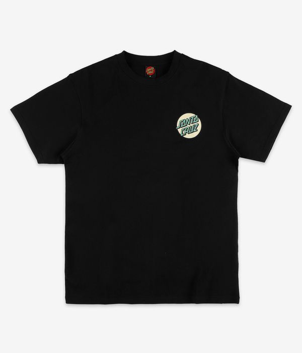 Santa Cruz Screaming Rose Flash T-Shirt (black)