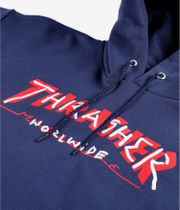 Thrasher Trademark sweat à capuche (navy)