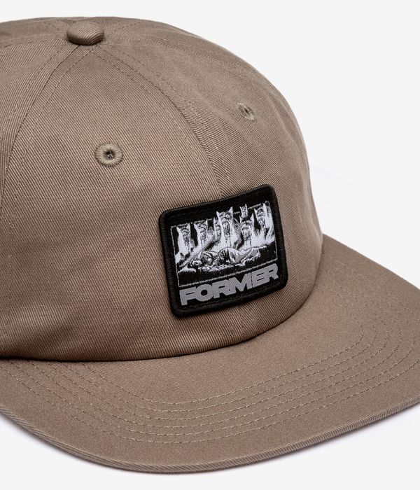 Former Theater Patch 6 Panel Cap (taupe)