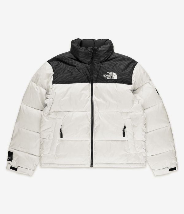 Black white north face jacket new arrivals