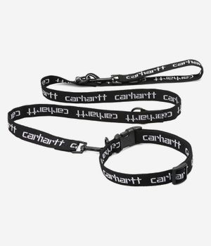 Carhartt WIP Script Dog Leash & Collar Acces. (black white)