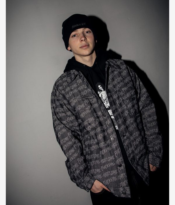 Fucking Awesome Herringbone Work Veste (black)