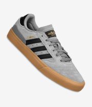 adidas Skateboarding Busenitz Vulc II Shoes (grey three core black gold melan)
